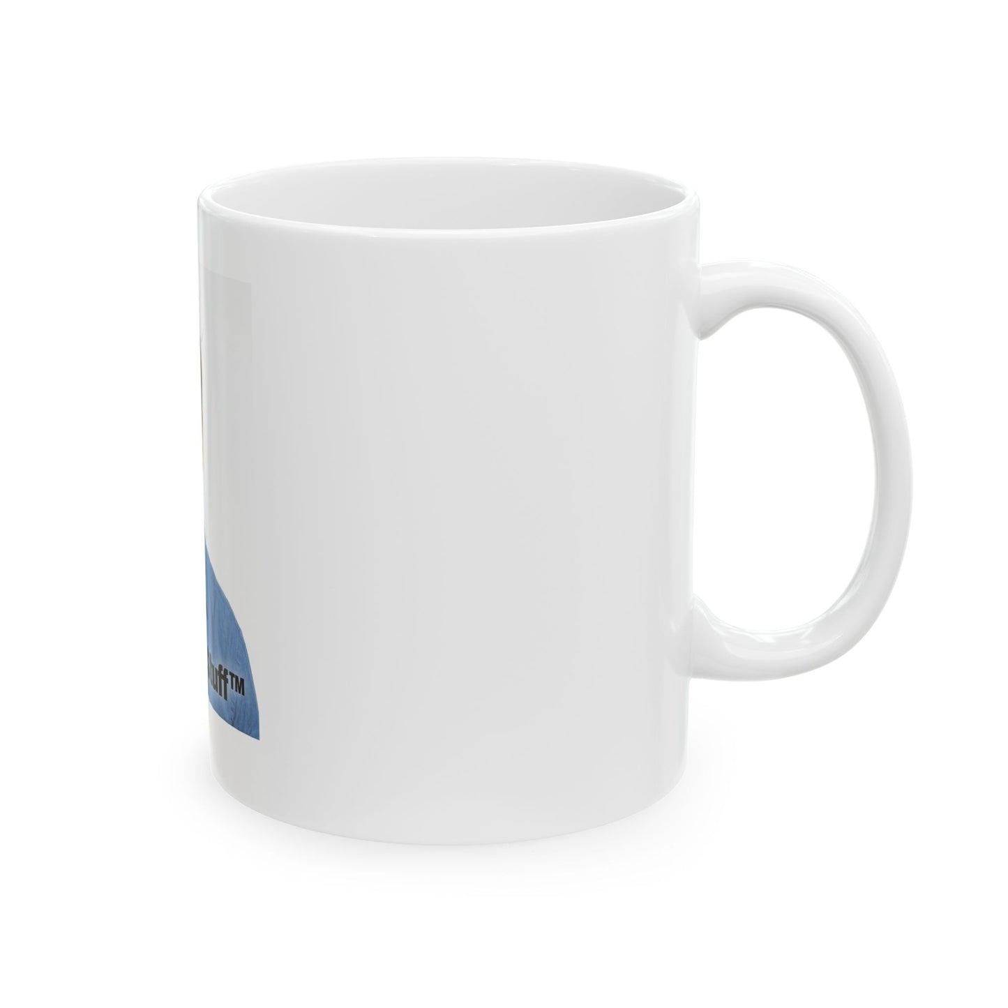 DON'T TOUCH MY STUFF Mug | Bold Black Text Ceramic Coffee Cup