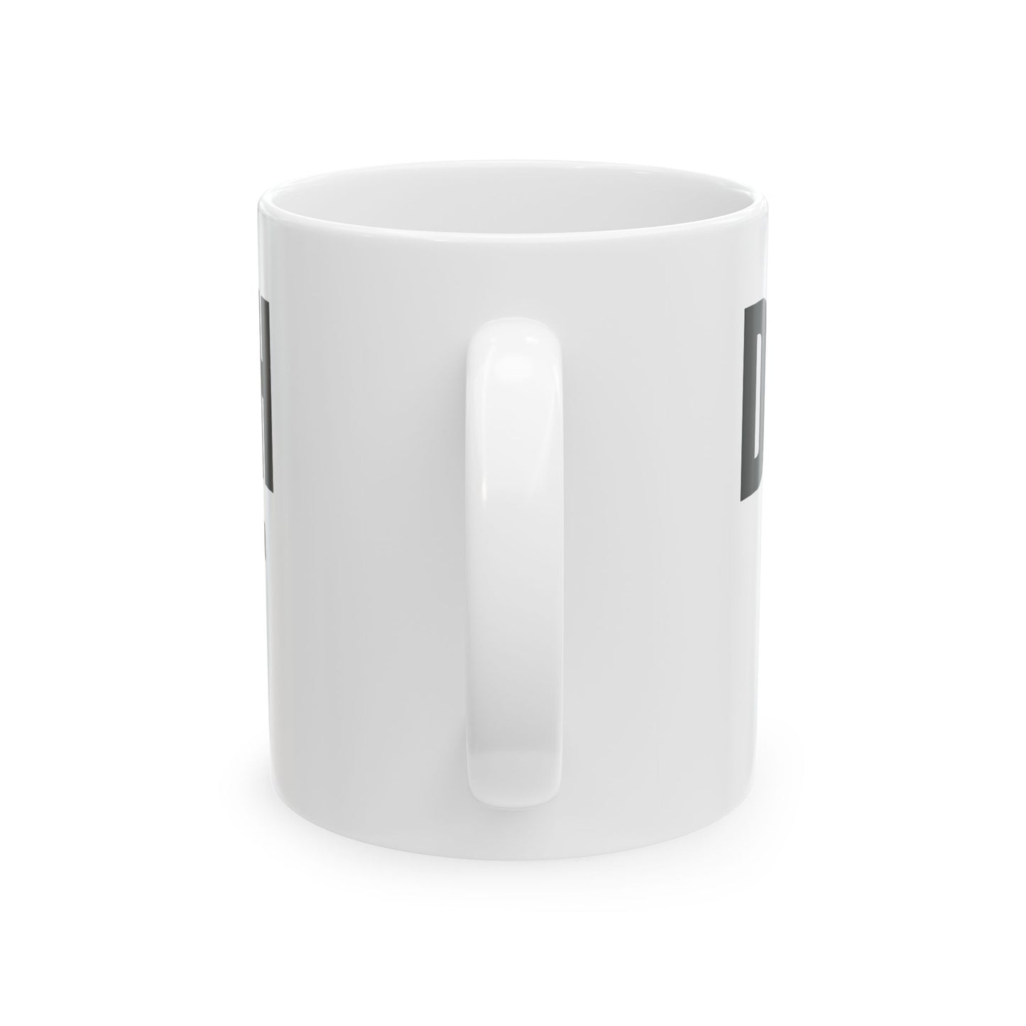 DON'T TOUCH MY STUFF Mug | Bold Black Text Ceramic Coffee Cup